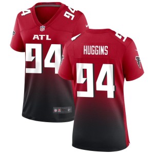 Albert Huggins Atlanta Falcons Nike Women's Alternate Game Jersey - Red