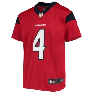 Boys' Grade School Deshaun Watson Nike Texans Team Color Game Day Jersey - Red