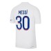 Lionel Messi Paris Saint-Germain Nike 2022/23 Third Vapor Match Authentic Player Jersey - White