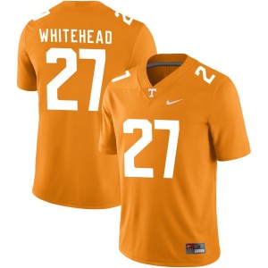 Len'Neth Whitehead Tennessee Volunteers Nike NIL Replica Football Jersey - Tennessee Orange