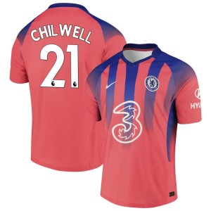 Ben Chilwell Chelsea Nike 2020/21 Third Vapor Match Authentic Jersey - Pink