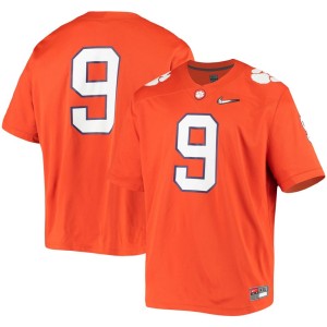 #9 Clemson Tigers Nike Game Jersey - Orange