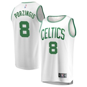 Kristaps Porzingis Boston Celtics Fanatics Branded Fast Break Replica Jersey - Association Edition - White