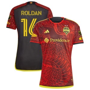 Alex Roldan Seattle Sounders FC adidas 2023 The Bruce Lee Kit Authentic Jersey - Red