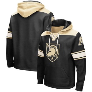 Army Black Knights Colosseum 2.0 Lace-Up Pullover Hoodie - Black
