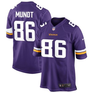 Johnny Mundt Minnesota Vikings Nike Game Jersey - Purple