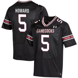 Grayson Howard South Carolina Gamecocks Under Armour NIL Replica Football Jersey - Black