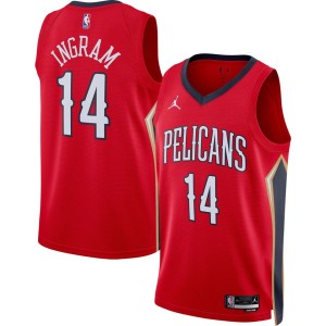 Brandon Ingram New Orleans Pelicans Jordan Brand Unisex Swingman Jersey - Statement Edition - Red