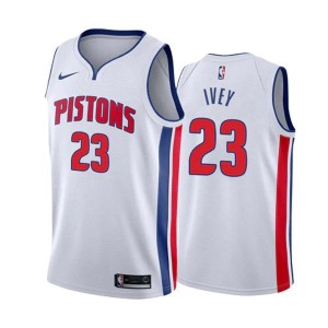Men's Detroit Pistons Jaden Ivey Association Jersey - White
