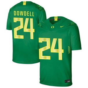 Dante Dowdell Oregon Ducks Nike NIL Replica Football Jersey - Green