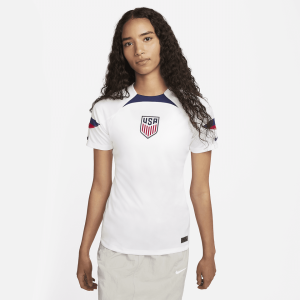 USMNT 2022/23 Stadium Home Women's Nike Dri-FIT Soccer Jersey - White/Loyal Blue