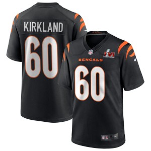 Jaxson Kirkland Cincinnati Bengals Nike Super Bowl LVI Game Jersey - Black