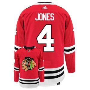 Seth Jones Chicago Blackhawks Adidas Primegreen Authentic NHL Hockey Jersey