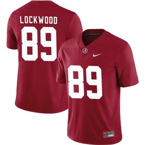 Ty Lockwood Alabama Crimson Tide Nike NIL Replica Football Jersey - Crimson