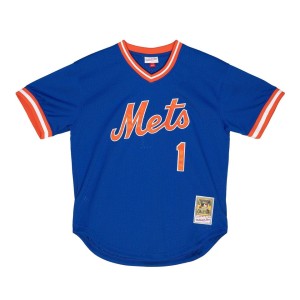 Authentic Mookie Wilson New York Mets 1986 BP Jersey