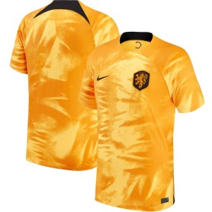 Netherlands National Team Nike 2022/23 Home Breathe Stadium Replica Blank Jersey - Orange