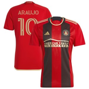 Luiz Araujo Atlanta United FC adidas 2023 The 17s' Kit Replica Jersey - Black