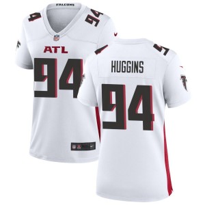 Albert Huggins Nike Atlanta Falcons Women's Game Jersey - White