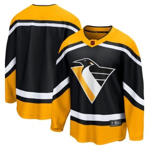 Men's Fanatics Branded Black Pittsburgh Penguins Special Edition 2.0 Breakaway Blank Jersey