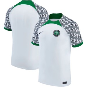 Nigeria National Team Nike Youth 2022/23 Away Breathe Stadium Replica Blank Jersey - White