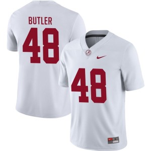 Prince Butler Alabama Crimson Tide Nike NIL Replica Football Jersey - White