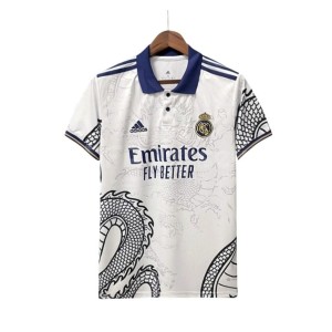 2023 Real Madrid x Dragon White Special Edition Jersey Kit