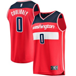 First Round Washington Wizards Fanatics Branded Youth 2023 NBA Draft First Round Pick Fast Break Replica Jersey - Icon Edition - Red