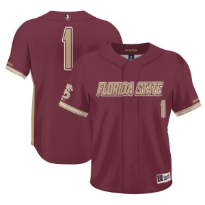 #1 Florida State Seminoles ProSphere Baseball Jersey - Garnet
