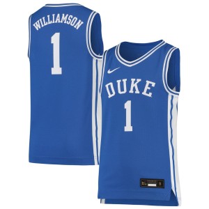 Zion Williamson Duke Blue Devils Nike Youth Replica Basketball Jersey - Royal