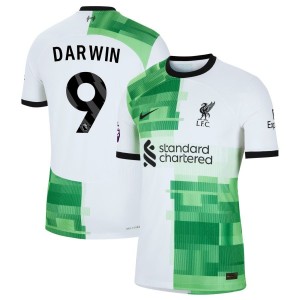 Darwin Nunez Darwin  Liverpool Nike 2023/24 Away Authentic Jersey - White