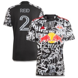 Jayden Reid  New York Red Bulls adidas 2023 Freestyle Replica Jersey - Black