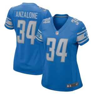 Alex Anzalone Detroit Lions Nike Women's Game Jersey - Blue
