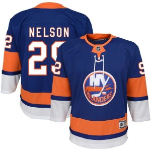 Brock Nelson New York Islanders Youth Home Premier Jersey - Blue