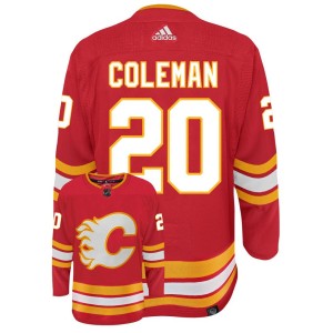 Blake Coleman Calgary Flames Adidas Primegreen Authentic NHL Hockey Jersey