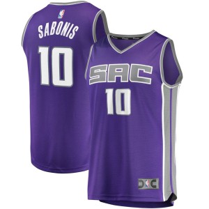 Domantas Sabonis Sacramento Kings Fanatics Branded 2021/22 Fast Break Replica Jersey - Icon Edition - Purple