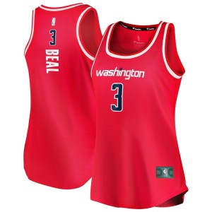 Bradley Beal Washington Wizards Fanatics Branded Women's Fast Break Team Tank Jersey - Icon Edition - Red