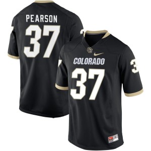 Morgan Pearson Colorado Buffaloes Nike NIL Replica Football Jersey - Black