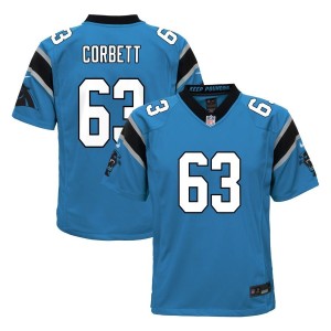 Austin Corbett  Carolina Panthers Nike Youth Alternate Game Jersey - Blue