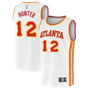 De'Andre Hunter Atlanta Hawks Fanatics Branded Fast Break Replica Jersey - Association Edition - White