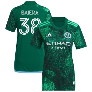 Drew Baiera  New York City FC adidas Women's 2023 The Parks Replica Jersey - Green