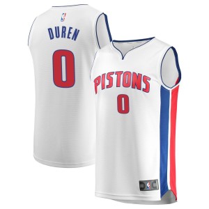 Jalen Duren  Detroit Pistons Fanatics Branded Youth Fast Break Replica Jersey - Association Edition - White