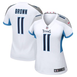 A.J. Brown Tennessee Titans Nike Women's Game Jersey - White