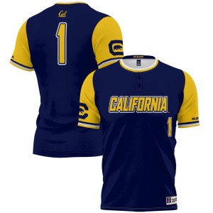 #1 Cal Bears ProSphere Youth Softball Jersey - Navy