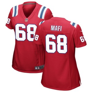 Atonio Mafi New England Patriots Nike Women's Alternate Jersey - Red