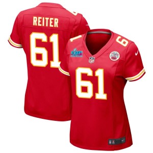 Austin Reiter Kansas City Chiefs Nike Women's Super Bowl LVII Game Jersey - Red