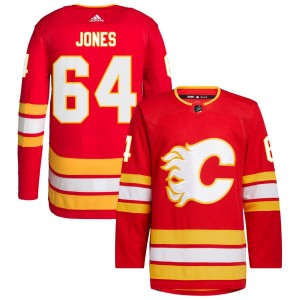 Ben Jones Calgary Flames adidas 2020/21 Home Primegreen Authentic Pro Jersey - Red