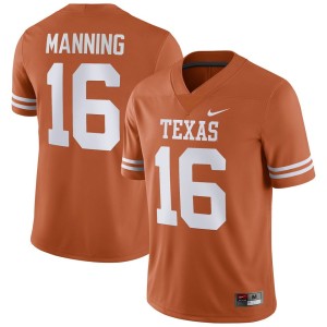 Arch Manning Texas Longhorns Nike NIL Replica Football Jersey - Texas Orange
