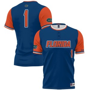 #1 Florida Gators ProSphere Softball Jersey - Royal