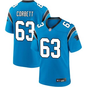 Austin Corbett  Carolina Panthers Nike Alternate Game Jersey - Blue