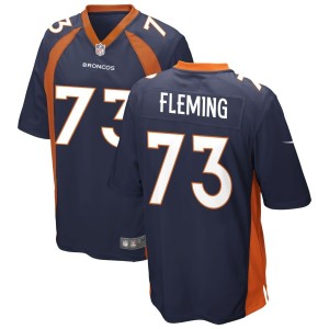 Cam Fleming Denver Broncos Nike Alternate Game Jersey - Navy